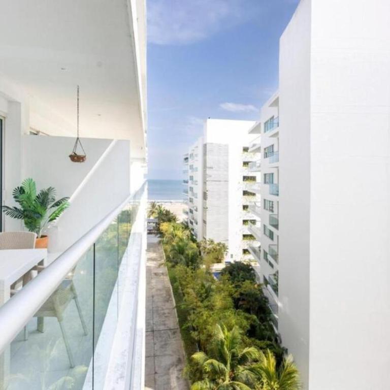 Apartamento Morros 3 Cartagena, Piscina Playa y Mar - One-Bedroom Apartment - 24