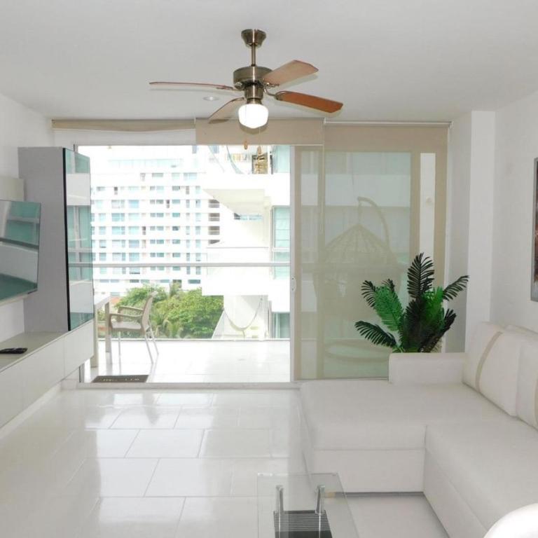 Apartamento Morros 3 Cartagena, Piscina Playa y Mar - One-Bedroom Apartment - 8