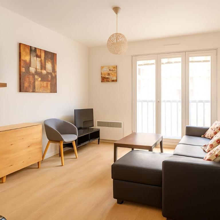 Appartement neuf Beautiful Villers 1-4 pers avec parking privé et à 200 m plage - Apartment mit Gartenblick - 1