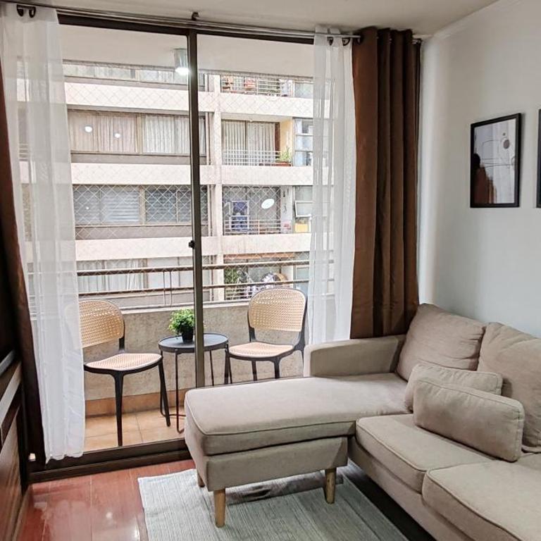 Departamento cercano Movistar Arena, Teatro Capoulican y Teatro Cariola - Apartamento de 1 dormitorio - 3