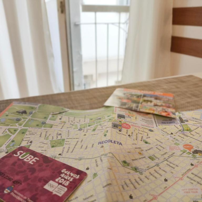 Departamento en Recoleta cerca de todo, ideal 4 personas - Apartamento familiar de 1 dormitorio - 55