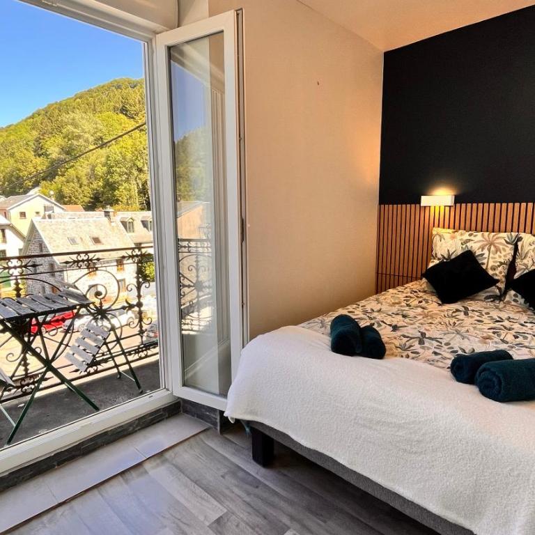 Villa Le Régis, des moments simples et vrais - Apartment mit 1 Schlafzimmer, Balkon und Bergblick - 9