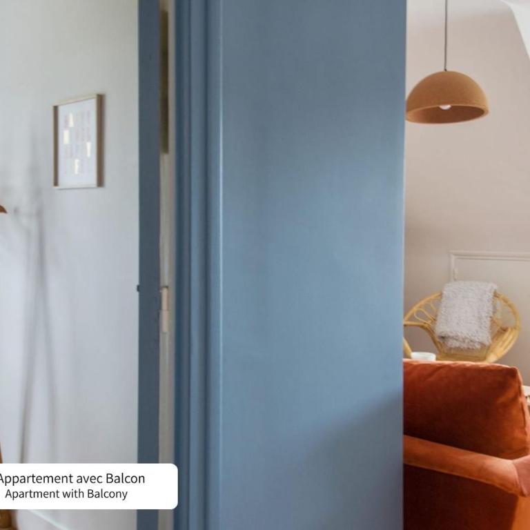 La Villa du Bois d'Amour - Apartment mit Balkon - 7