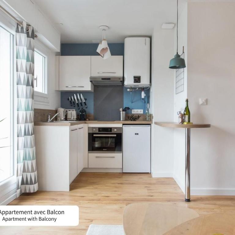 La Villa du Bois d'Amour - Apartment mit Balkon - 11