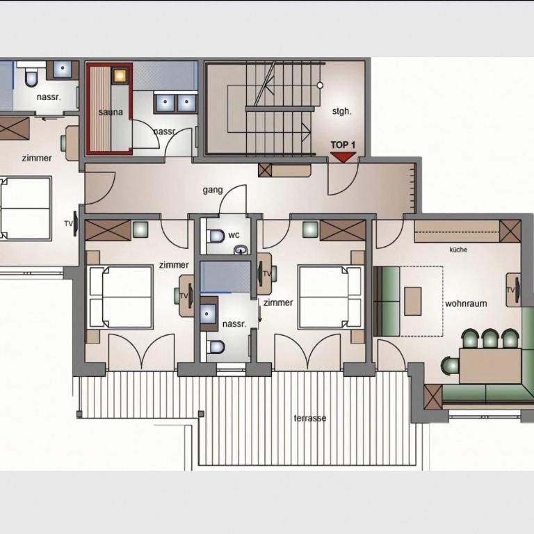 Luxurious apartment with sauna in Königsleiten - Appartamento con 3 Camere da Letto - 33