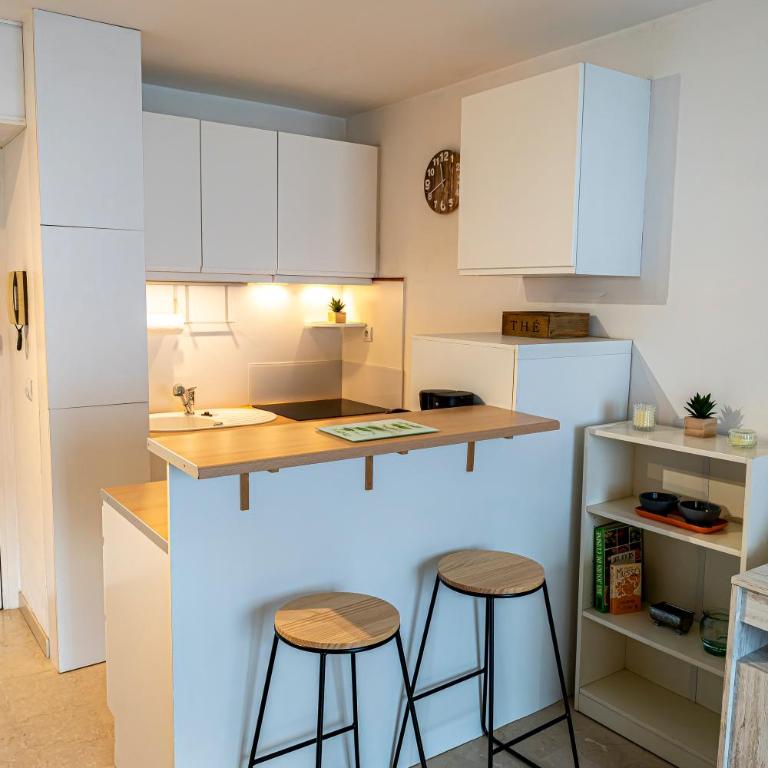 Studio chaleureux, centre de Mougins - Appartement 1 Chambre - 5