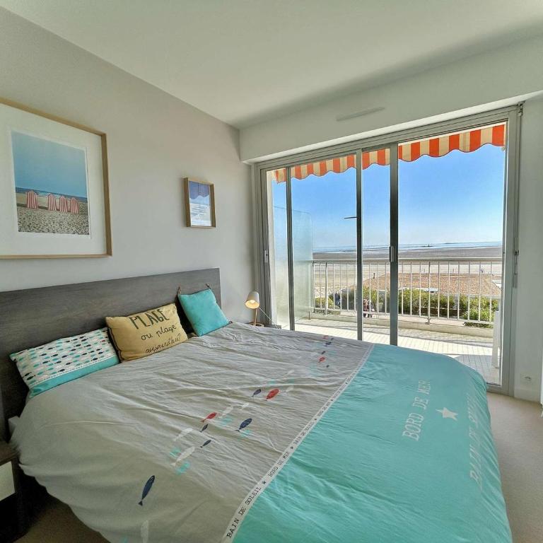 Confortable T3, 6 couchages, terrasse et parking - Quartier Benoît, La Baule - FR-1-245-152 - Appartement (6 Adultes) - 12