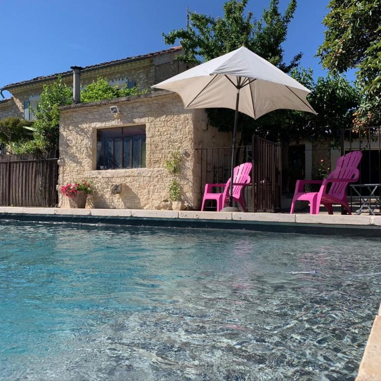 Farmhouse in Carpentras with Pool - Villa 2 Chambres - 8