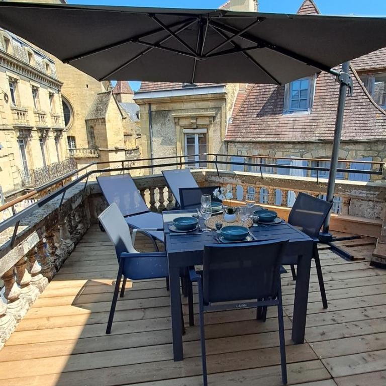 La Terrasse Draps compris - Appartement 1 Chambre - 1