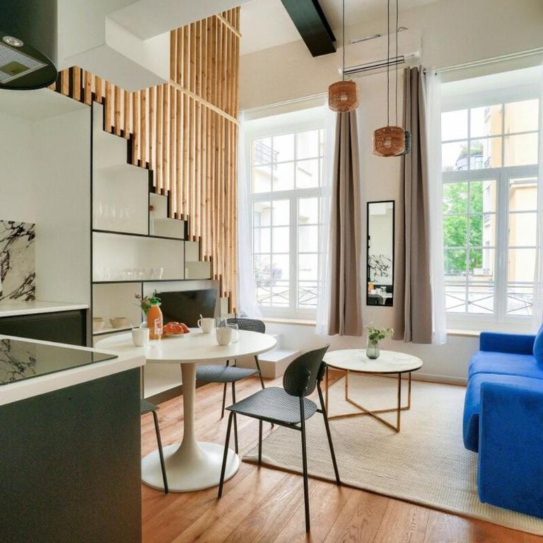 Perchoir Parisien - Dupleix avec mezzanine pour 4 - Apartment mit 1 Schlafzimmer - 9