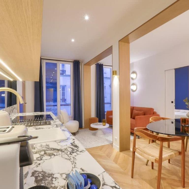 Bel appartement d'architecte au coeur de Paris - Appartement 2 Chambres - 4