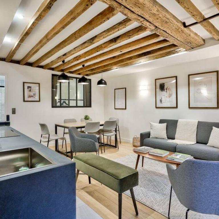Magnifique appartement pour 6 - Montorgueil - Three-Bedroom Apartment - 10