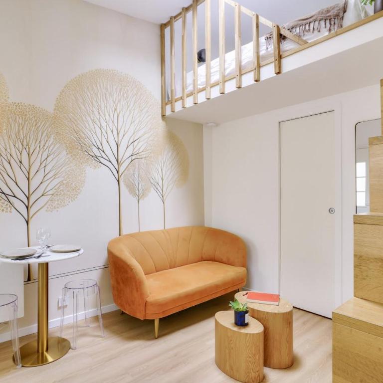 Beautiful studio in small house near Eiffel Tower - Appartement 1 Chambre - 6