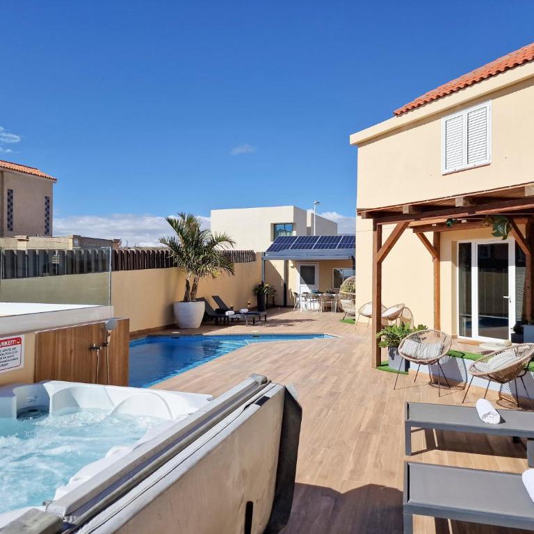 La Casa de Playa - piscina y jacuzzi a 50m del mar - Casa de 4 dormitorios - 19