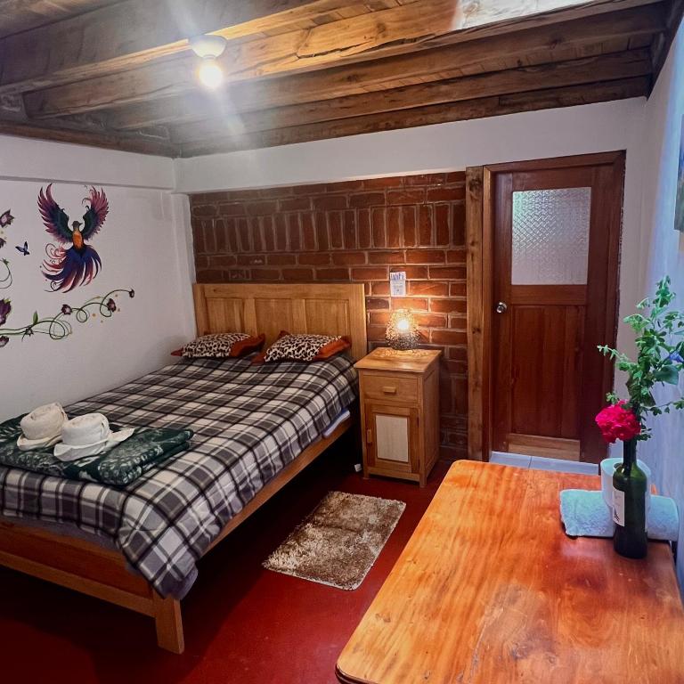 Hostal Doña Clarita & Vegetarían Food - Habitación Doble - 2 camas dobles - 4