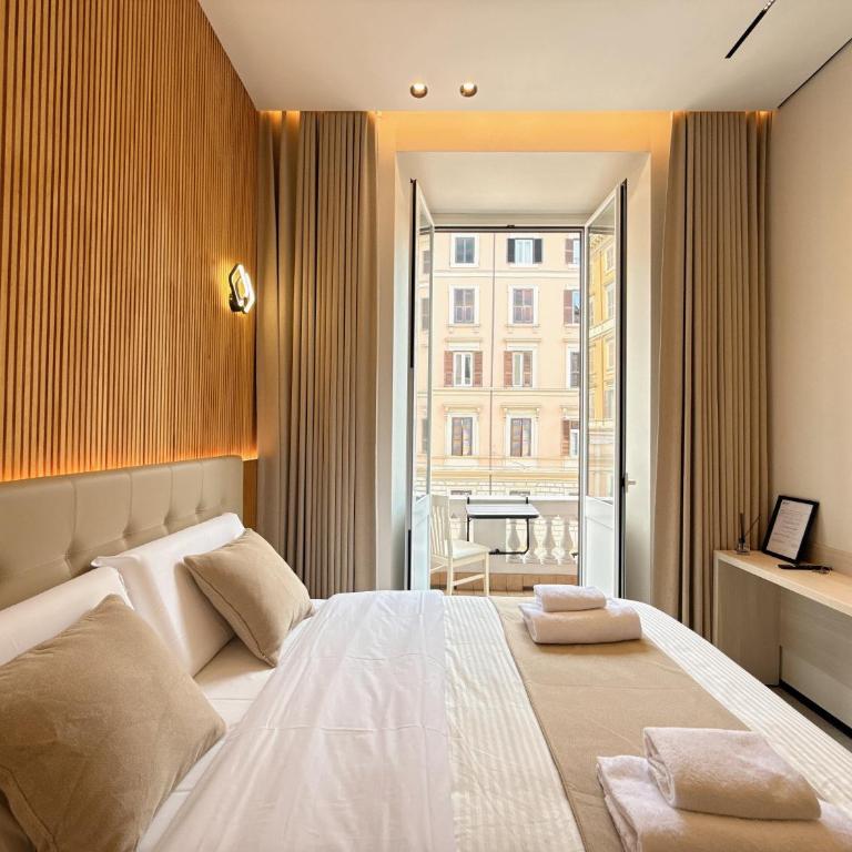 Luxe roma - Camera Matrimoniale con Bagno Privato - 7