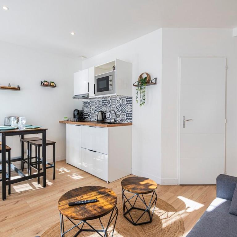 Appartement Moderne à Reims 4 Personnes, Wi-Fi, Climatisation & Confort - One-Bedroom Apartment - 3