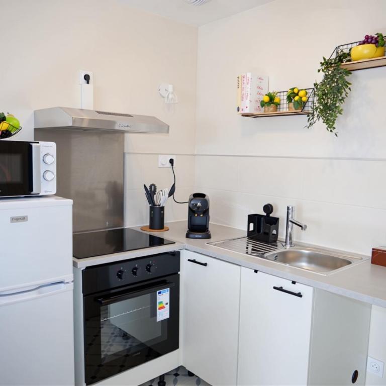 Charmants T2 rénovés - Jardin - Centre ville - Apartamento de 1 dormitorio - 5