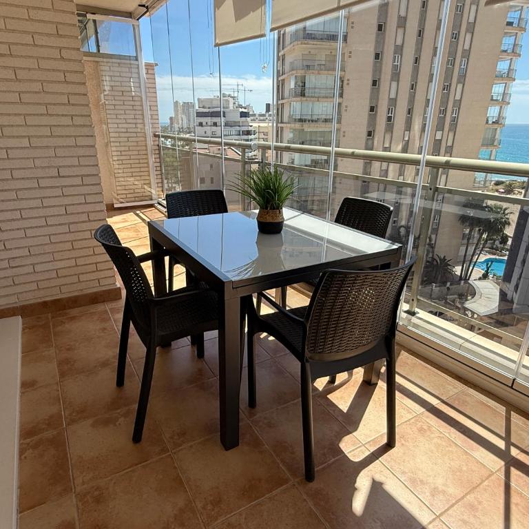 Playa Arenal Bol - Piscina - Padel Calpe - Apartamento de 1 dormitorio con vistas al mar - 8