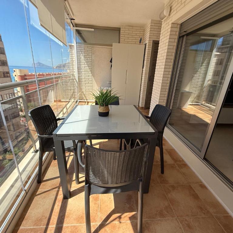 Playa Arenal Bol - Piscina - Padel Calpe - Apartamento de 1 dormitorio con vistas al mar - 9