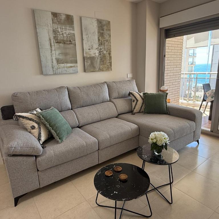 Playa Arenal Bol - Piscina - Padel Calpe - Apartamento de 1 dormitorio con vistas al mar - 11