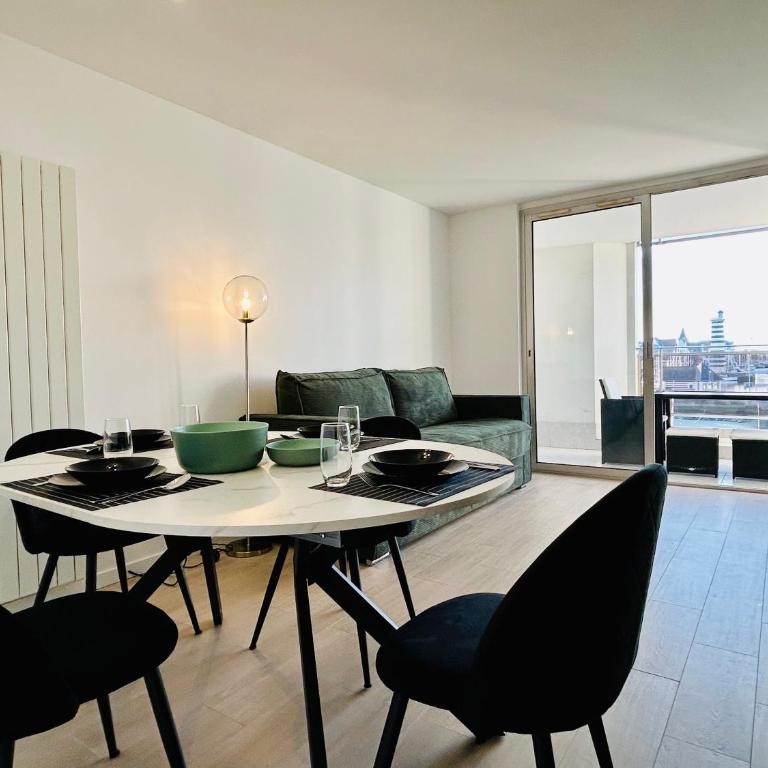 Le Ru'Beach - T2 avec piscine fermée pour travaux réouverture 4 juillet , tarif réduit - One-Bedroom Apartment - 4