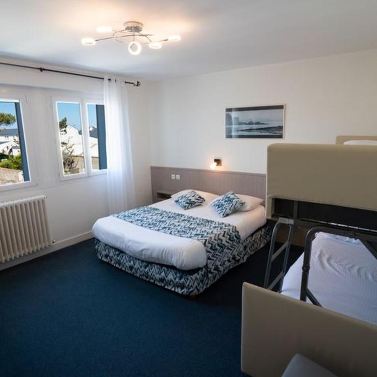 Hotel De La Mer - Chambre Quadruple Standard avec Lits Superposés - 1