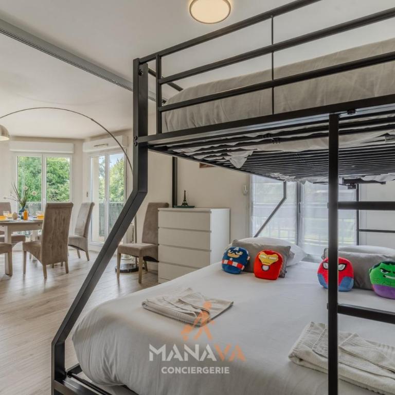 Le Bora, 6 pers, 10 min Disneyland Paris - Appartement 2 Chambres avec Balcon - 23