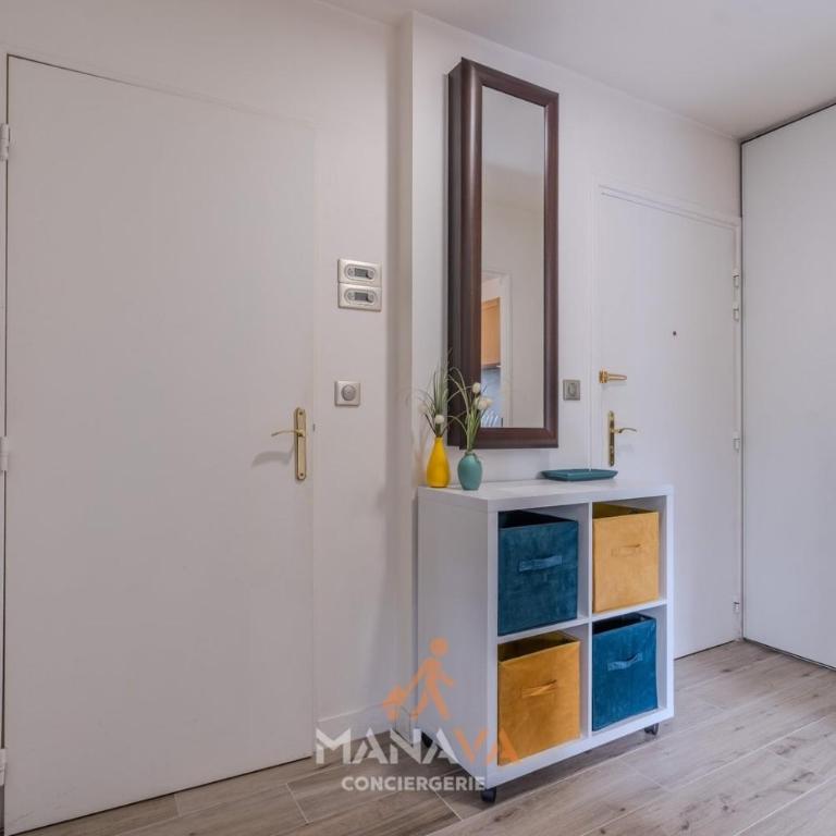 Le Bora, 6 pers, 10 min Disneyland Paris - Appartement 2 Chambres avec Balcon - 6