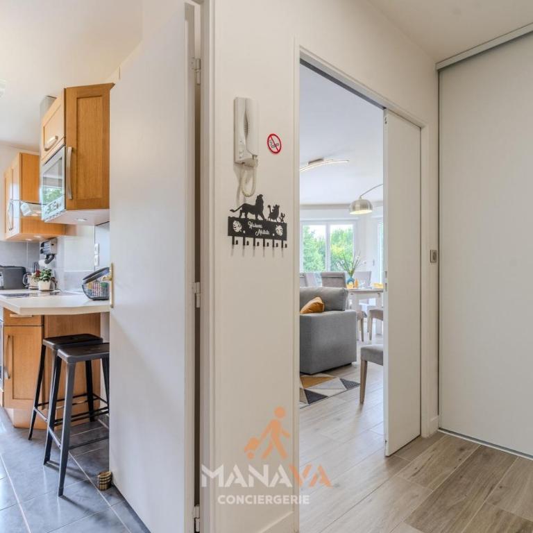Le Bora, 6 pers, 10 min Disneyland Paris - Appartement 2 Chambres avec Balcon - 7