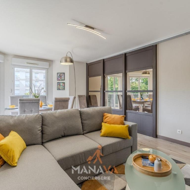 Le Bora, 6 pers, 10 min Disneyland Paris - Appartement 2 Chambres avec Balcon - 12