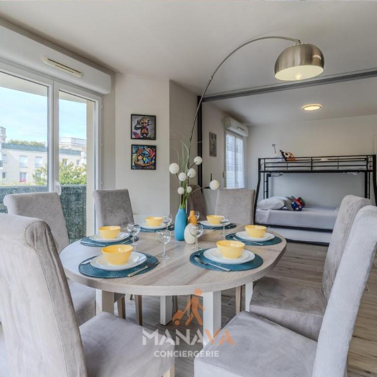 Le Bora, 6 pers, 10 min Disneyland Paris - Appartement 2 Chambres avec Balcon - 19