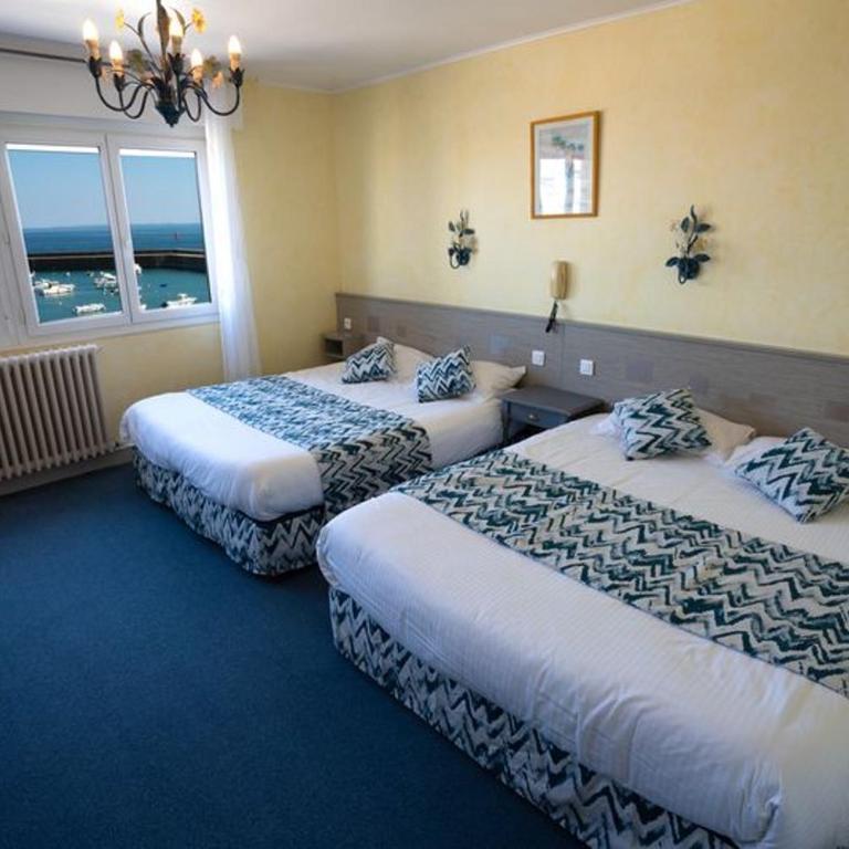 Hotel De La Mer - Chambre Quadruple - Vue sur Mer - 2
