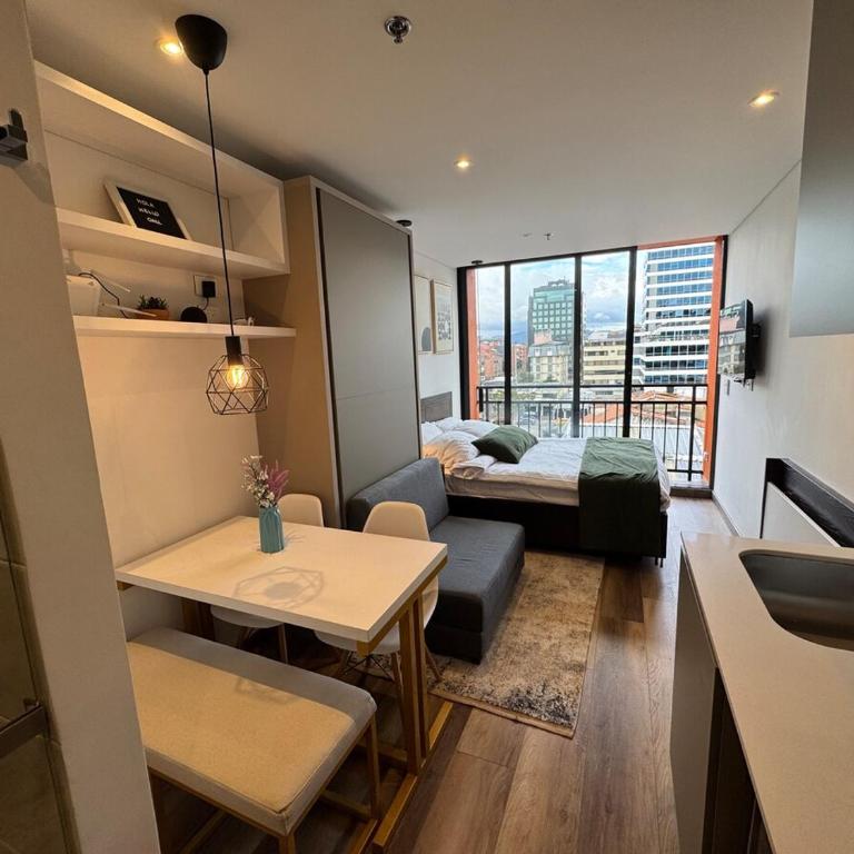 Loft en Chico Cerca parque de la 93 Nuevo TAJ 97 - Apartamento de 1 dormitorio - 3