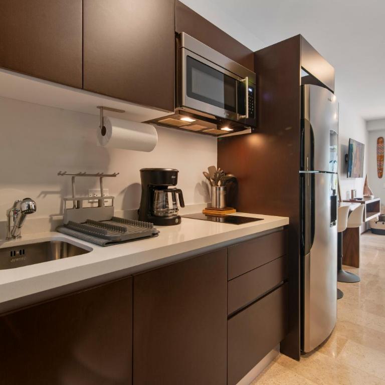 Near Beach, Cenotes & Ruins I Pools, GYM & Cinema - Apartamento de 1 dormitorio - 3