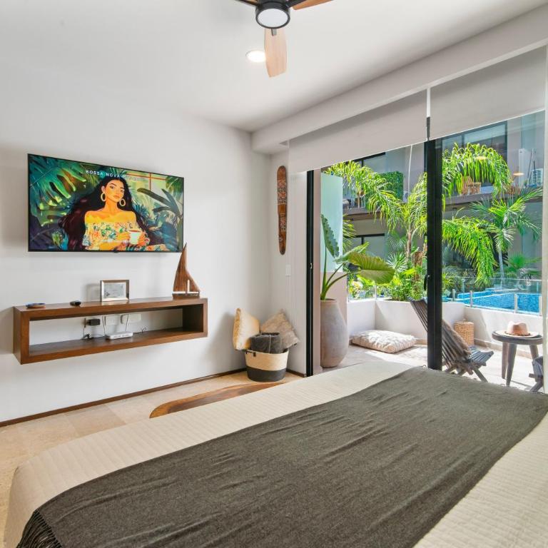 Near Beach, Cenotes & Ruins I Pools, GYM & Cinema - Apartamento de 1 dormitorio - 23