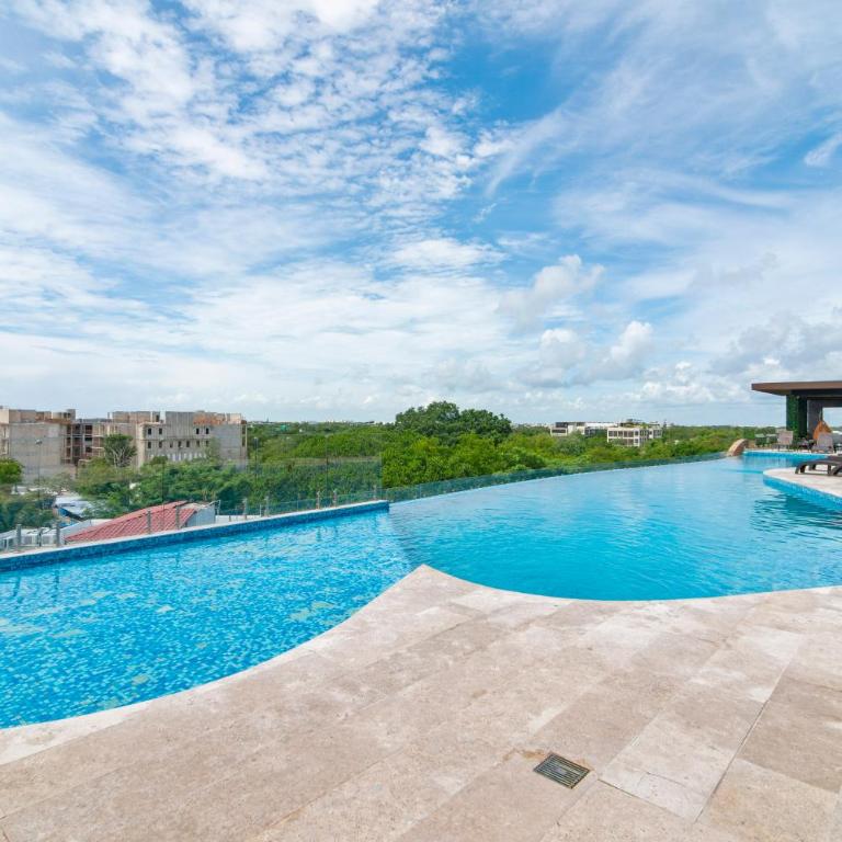 Near Beach, Cenotes & Ruins I Pools, GYM & Cinema - Apartamento de 1 dormitorio - 55