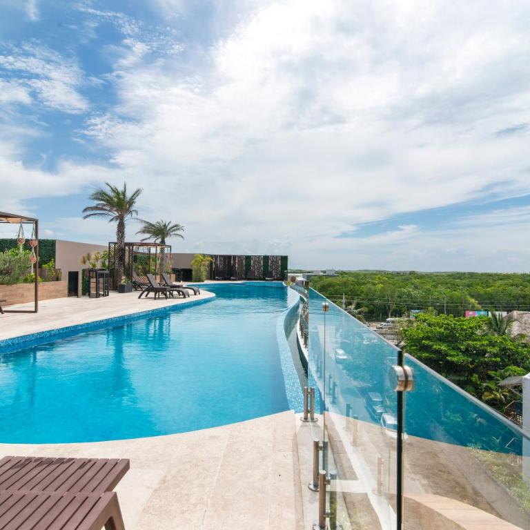 Near Beach, Cenotes & Ruins I Pools, GYM & Cinema - Apartamento de 1 dormitorio - 53