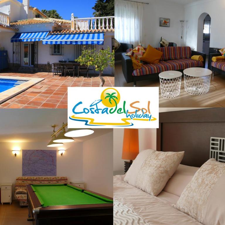El Descanso - by Costadelsolholiday FAMILY VILLA BY MARINA heated private pool! - Villa - 1