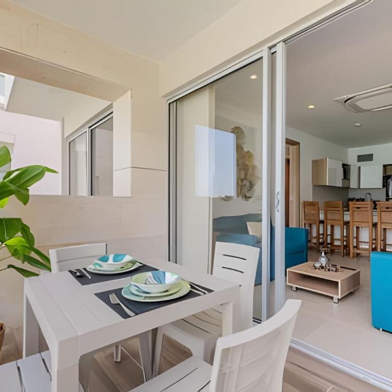 Vista a Laguna cristalina + 2 alc + parking - Two-Bedroom Apartment with Pool View - 40