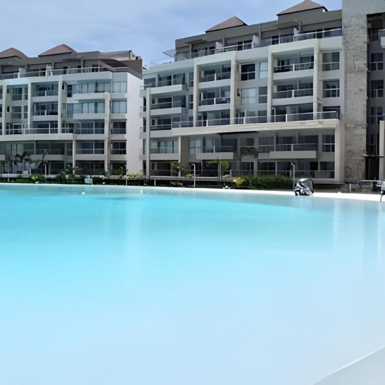 Vista a Laguna cristalina + 2 alc + parking - Two-Bedroom Apartment with Pool View - 45