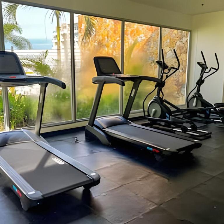 Vista a Laguna cristalina + 2 alc + parking - Two-Bedroom Apartment with Pool View - 60