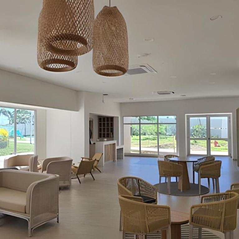 Vista a Laguna cristalina + 2 alc + parking - Two-Bedroom Apartment with Pool View - 79