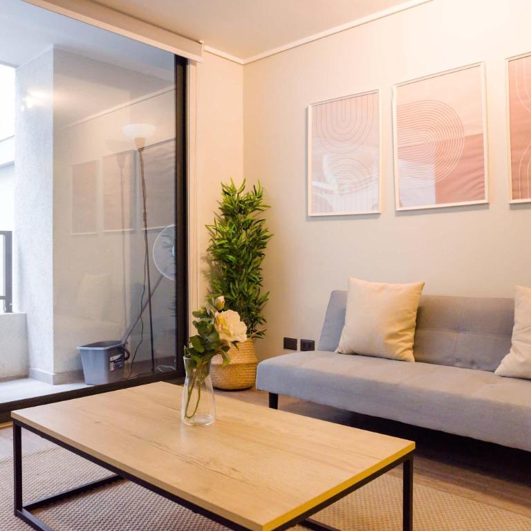 Cozy Apt in Downtown Santiago Perfect for 2 - Apartamento - 8