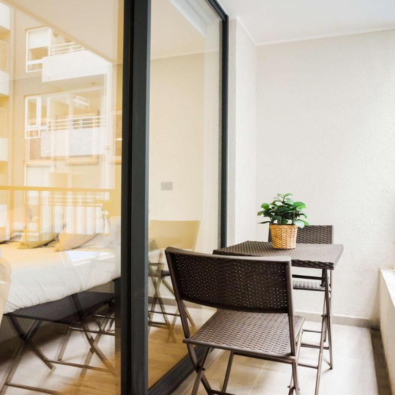 Cozy Apt in Downtown Santiago Perfect for 2 - Apartamento - 3