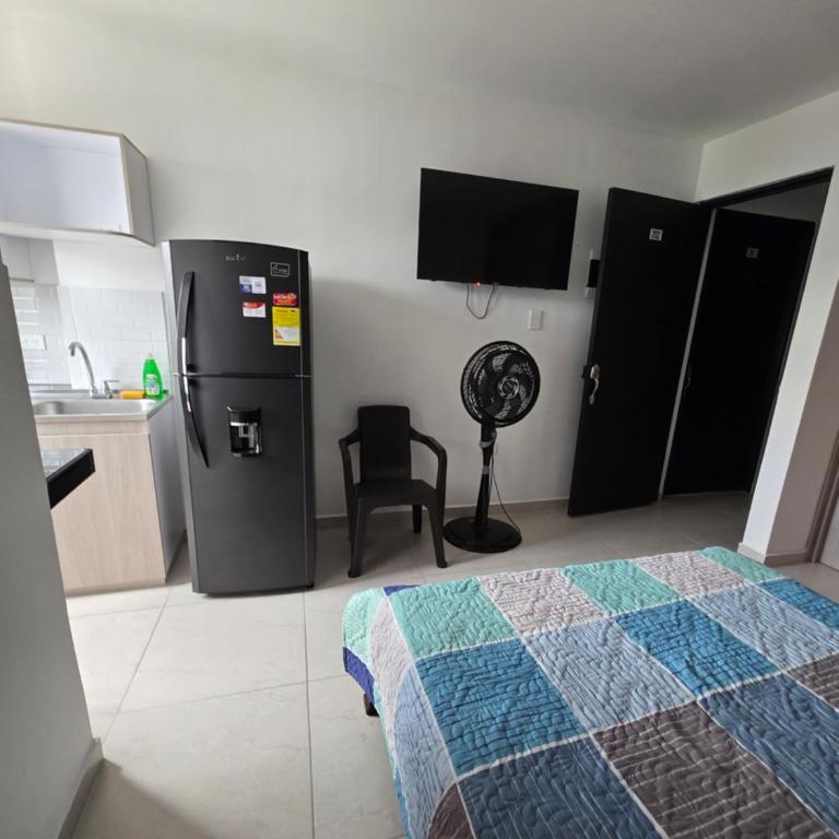 Apartaestudio 202 Acogedor y Moderno - One-Bedroom Apartment - 5