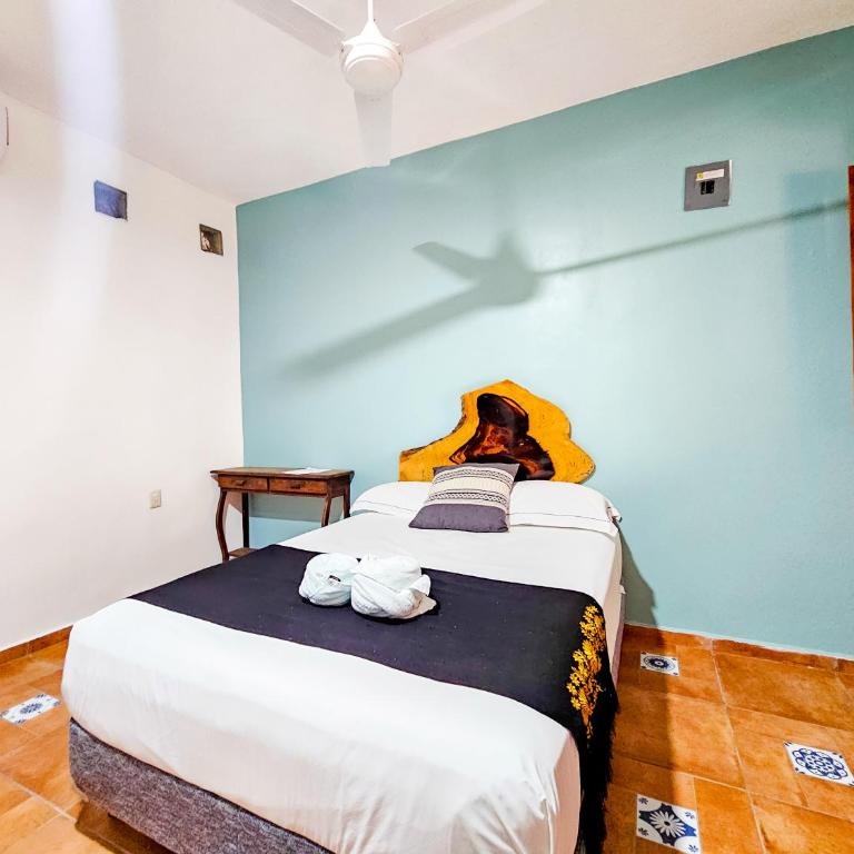 Mayas Blue Bacalar - Habitación Doble con baño privado - 1