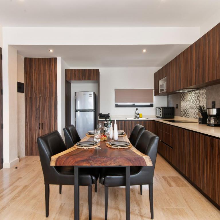 Unwind | Private Balcony & Rooftop Pools | Casago - Apartamento Estudio con cama grande - 6