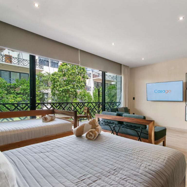 Unwind | Private Balcony & Rooftop Pools | Casago - Apartamento - 9