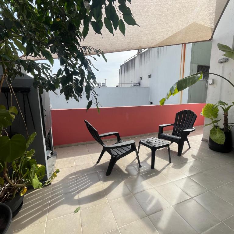 Depto con terraza propia y parrilla - Apartamento de 1 dormitorio - 7
